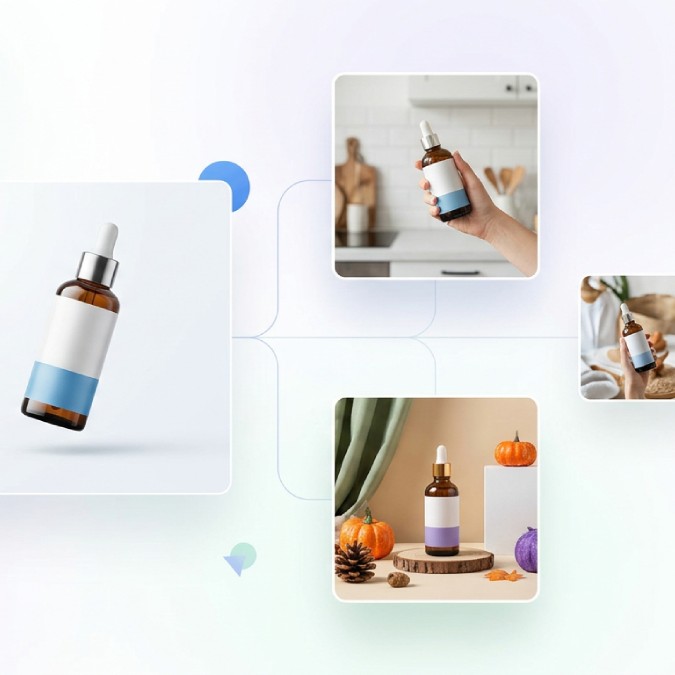 Generate multiple lifestyle images from one product photo
