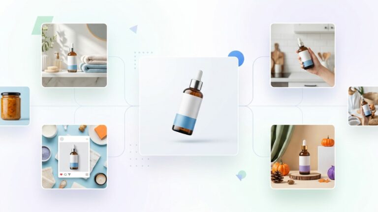 Generate lifestyle images from one photo